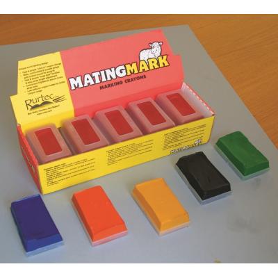 Mating Mark Ram Crayon  Box of 6